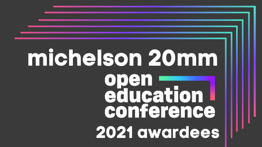 Announcing the 2021 Michelson Open Education Scholarship Recipients