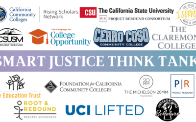 The Smart Justice Think Tank: A Coalition of Higher Education Champions and Directly Impacted Leaders