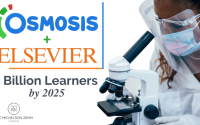 Innovative Medical Education Company Partners with the World’s Largest Scientific Publisher in Effort to Reach 1 Billion Learners by 2025