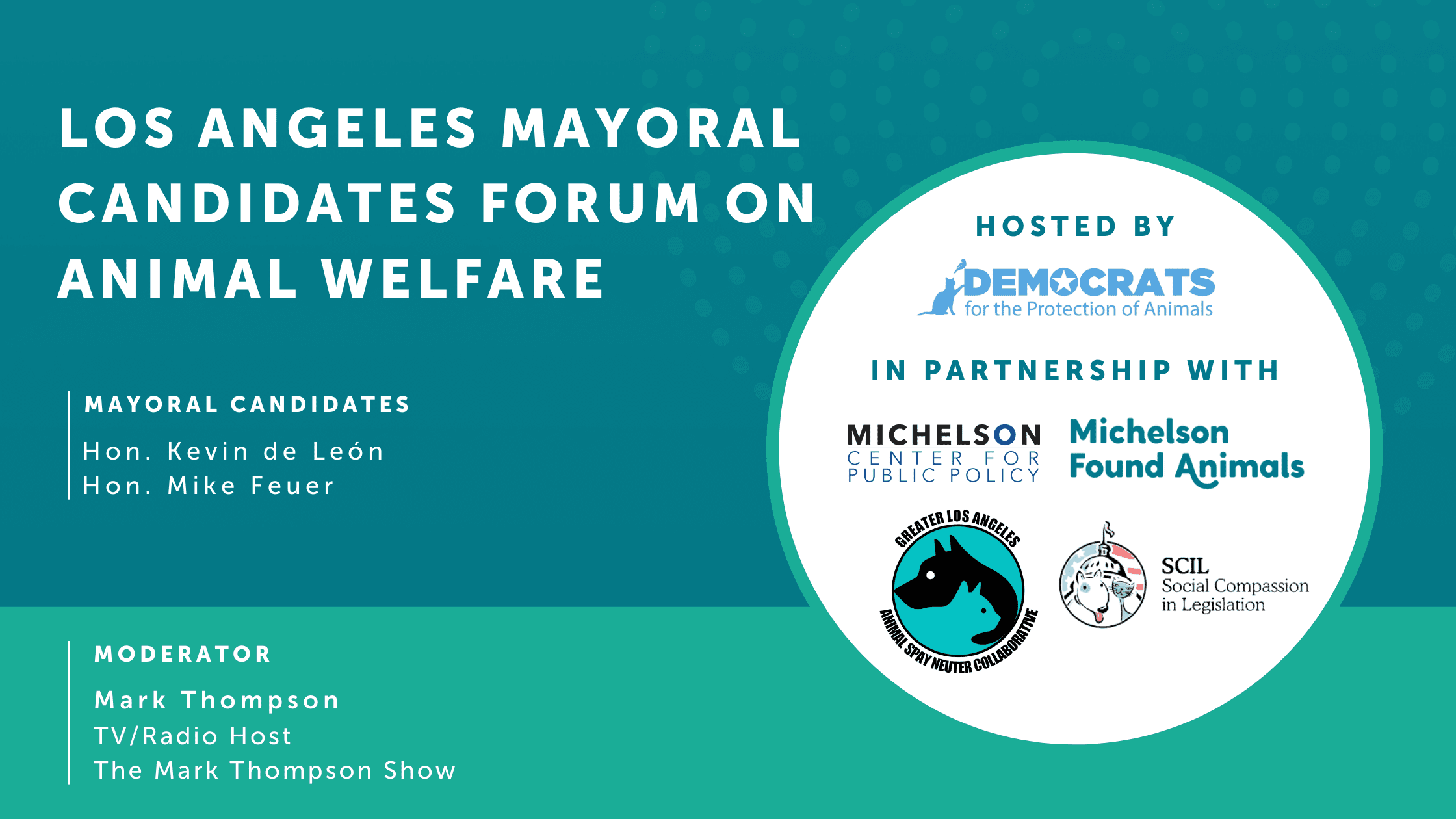 Los Angeles Mayoral Candidates Talk Animal Welfare in LA