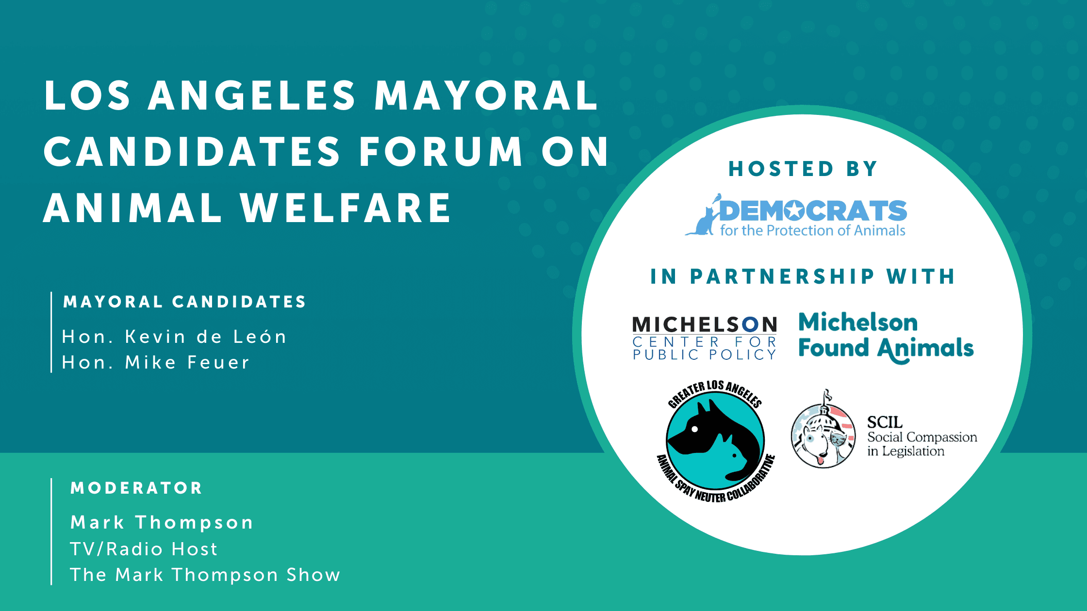 LA Mayoral Forum on Animal Welfare