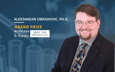 Breaking New Ground: Dr. Aleksandar Obradovic’s Research on Precision Immunotherapy Wins 2023 Michelson Prize
