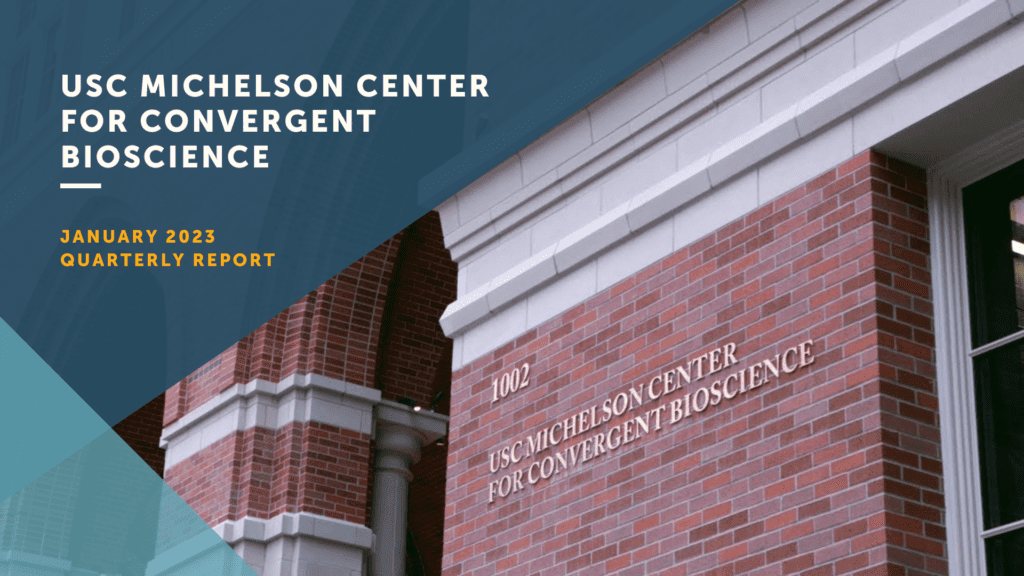 USC Michelson Center 2023 Quarterly Report