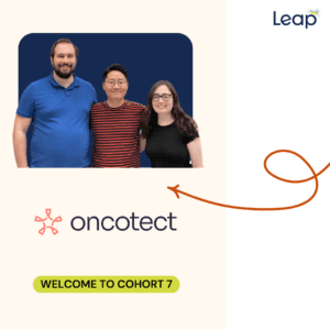 Oncotect Leap Venture Studio Cohort 7 virtual demo day