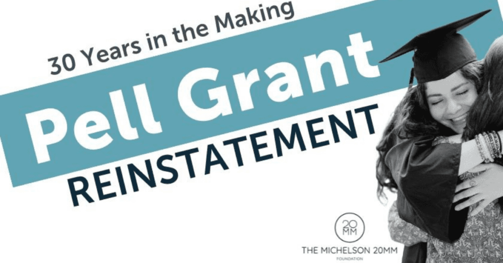 pell grant reinstatement after 30 years