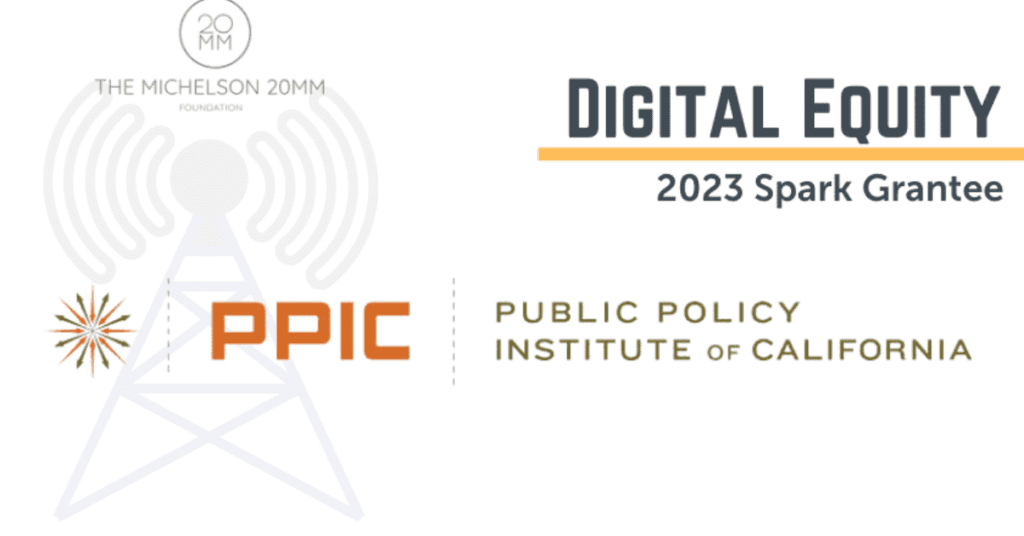 Public Policy Institute of California Spark Grant