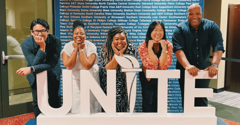 UNCF Unite Conference Michelson IP team