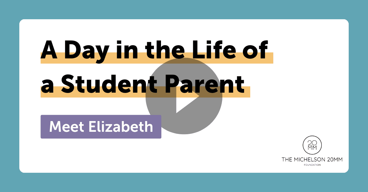 Michelson 20MM YouTube Shorts: A Day in the Life of a Student Parent Elizabeth