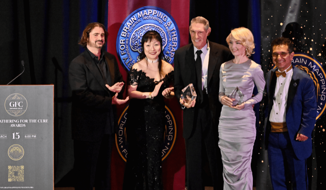 Dr. Gary K. Michelson and Alya Michelson Receive 2024 Humanitarian Award at the World Brain Mapping Foundation’s 21st Annual Gathering for Cure Awards