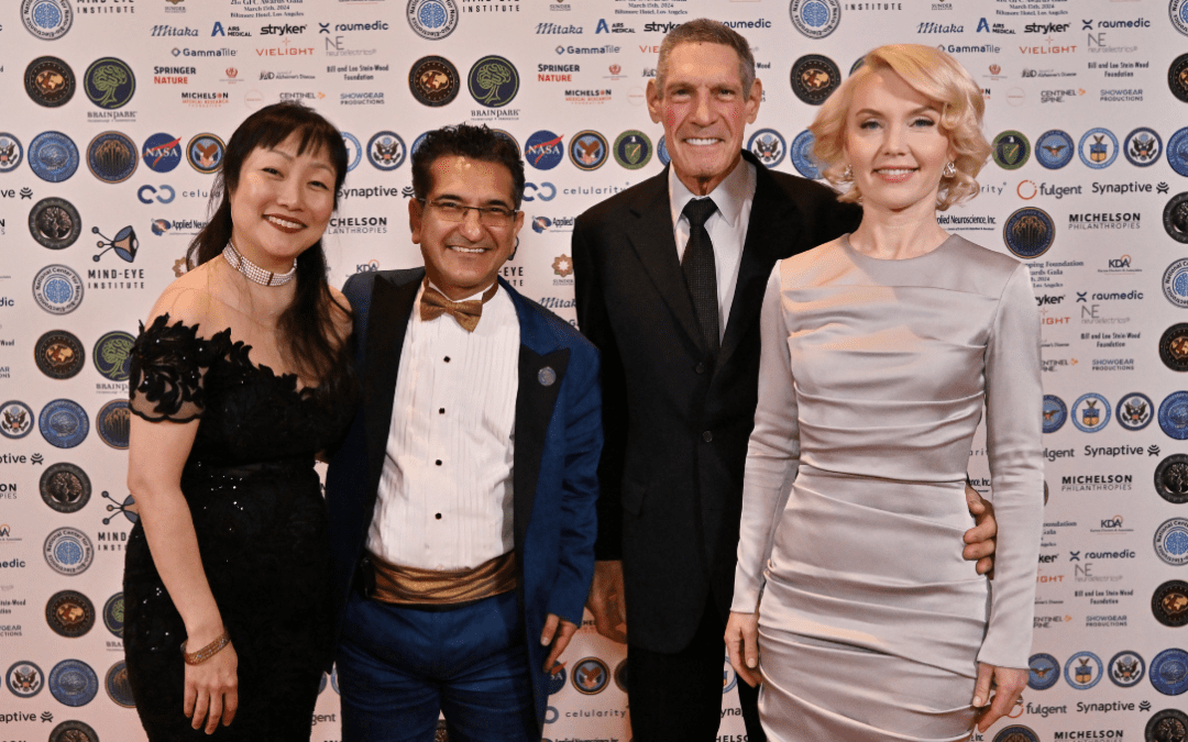 Michelsons Honored with 2024 Humanitarian Award at the World Brain Mapping Foundation’s 21st Gathering for Cure Awards Gala