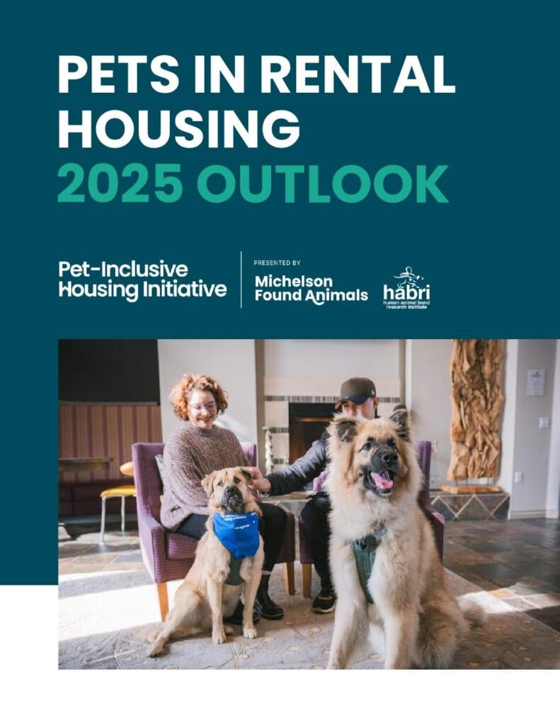 Pets in Rental Housing 2025 Outlook Report Cover
